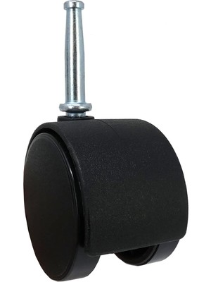 Shopwave Shepherd Hardware 9406 Ofis Sandalyesi Tekerleği, Frenli Çift Tekerlek, 5 Cm, 8 mm Şaft Çapı, 34 kg
