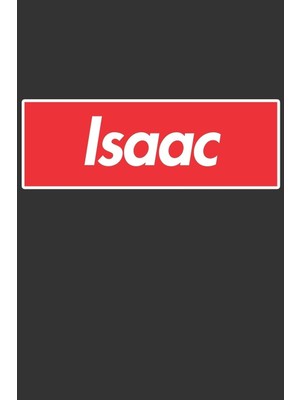 Shopwave Isaac: Isaac Planner Calendar Notebook Journal, Personal Named Firstname Or Surname For Someone Cal