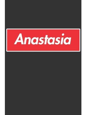 Shopwave Anastasia: Anastasia Planner Calendar Notebook Journal, Personal Named Firstname Or Surname For Som