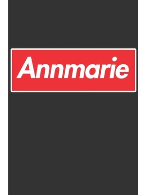 Shopwave Annmarie: Annmarie Planner Calendar Notebook Journal, Personal Named Firstname Or Surname For Someo
