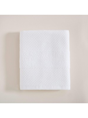 Shopwave Sobeska Pamuk Yüz Havlusu 50X80 cm Beyaz