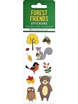 Shopwave Forest Friends Sticker Set (Over 70 Stickers)