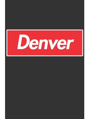 Shopwave Denver: Denver Planner Calendar Notebook Journal, Personal Named Firstname Or Surname For Someone C