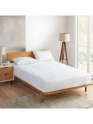 Bg Store Alla Turca AT9698, Tek Kişilik, Kapitone, Elyaf Dolgulu, Fitted, Lastikli, Yatağı Saran, Alez, Çarşaf Alez, Yatak Koruyucu, 100X200 cm