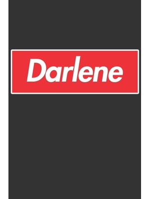 Shopwave Darlene: Darlene Planner Calendar Notebook Journal, Personal Named Firstname Or Surname For Someone