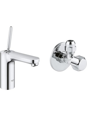 Shopwave Grohe Get Joy Lavabo Bataryası M - Boyut + 2 Adet 55MM Ara Musluk Seti