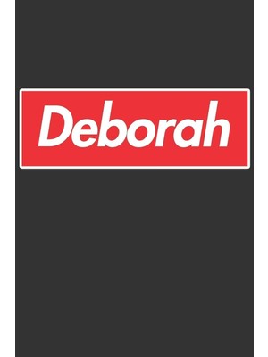 Shopwave Deborah: Deborah Planner Calendar Notebook Journal, Personal Named Firstname Or Surname For Someone