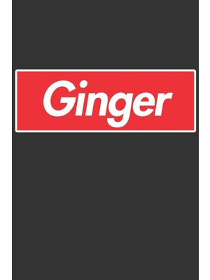 Shopwave Ginger: Ginger Planner Calendar Notebook Journal, Personal Named Firstname Or Surname For Someone C