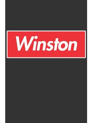 Shopwave Winston: Winston Planner Calendar Notebook Journal, Personal Named Firstname Or Surname For Someone
