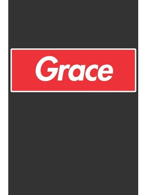 Shopwave Grace: Grace Planner Calendar Notebook Journal, Personal Named Firstname Or Surname For Someone Cal