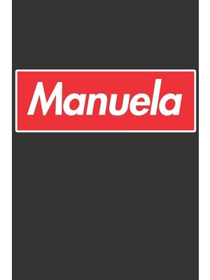 Shopwave Manuela: Manuela Planner Calendar Notebook Journal, Personal Named Firstname Or Surname For Someone