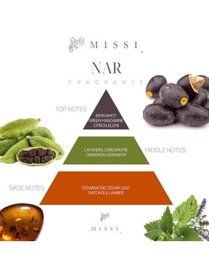 Üfleme Cam Ahşap Fitilli Nar Vegan Mum (140 Gr)