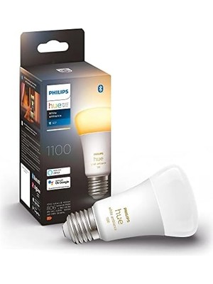 Huewa 8-75W Beyaz Ambiyans Akıllı E27 LED Ampul , Bluetooth Özellikli