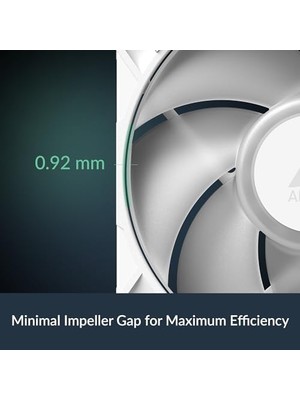 Arctic P14 Pro A-Rgb (Beyaz) - Güçlü Premium Fan, Y Kablo Bölmeli 140 mm Pwm Fan, 400-2500 Rpm, 0 Rpm
