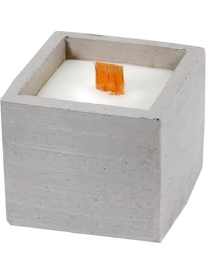Büyük Pazar Store X-Perk Vanilya Kokulu Mum Beton Bardak Mum 80 gr Karışık