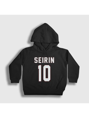 Presmono Unisex Çocuk Siyah Taiga Kagami Seirin 10 Kuroko No Basket Kapüşonlu Sweatshirt