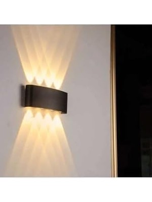 Büyük Pazar Store 15W Kapri LED Aplik (Dış Mekan)(Amber),amber,