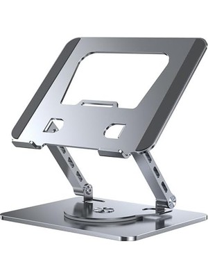 ZR-104 360 Derece Dönen Tabanlı Katlanabilir Taşınabilir Laptop Standı