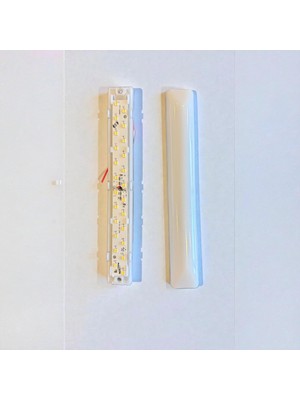 50'li Paket 24V Tente LED Aydınlatma Armatür 20CM -Oval TABAN-BEYAZ(6500K)