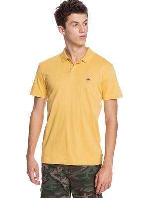 Quiksilver Essentialpolo Erkek Sarı Polo Tişört