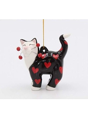 Gizmur Store Kalp Süslemeli Kedi