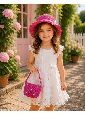 morstore Kız Çocuk Fötr Çanta 2 Li Set 4/8 Yaş
