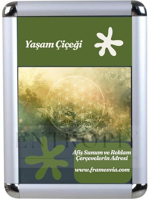 Gizmur Store 4 Adet Videolu - Set A4 21X30 Belge Çerçevesi - Rondo Açılır Kapanır – Işyeri Eczane Kurum Avm Okul Için Duvara Monte Edilebilir (4)