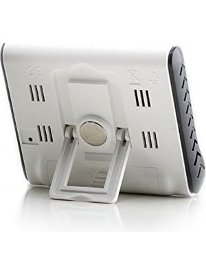 Diwu DC102 Iç Mekan Termometre Nem Ölçer Saat