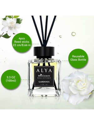Hype Store Gardenia Bambu Çubuklu Oda Kokusu- Gardenya Kokusu