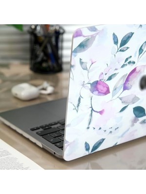 MacBook Pro 13 Kılıf A1706 A1708 A1989 A2159 A2251 A2289 A2338 M1 M2 Uyumlu Baskılı Sert Kılıf Ince Hafif Tpu Koruyucu Sert Kapak Beyaz