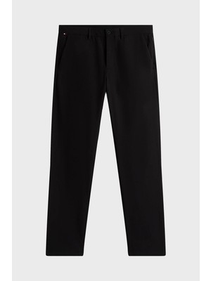 Tommy Hilfiger Erkek Siyah Tommy Hilfiger Denton Knıt Tech Chı Siyah Erkek Pantolon