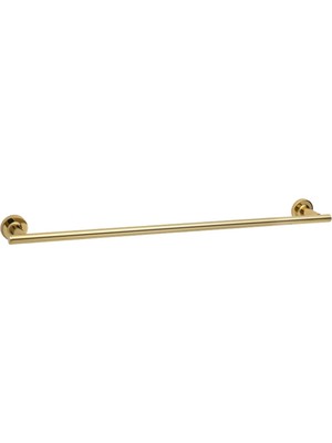 System Banyo Aksesuarları Hoop Duvare Monte Uzun Havluluk Gold 60 cm