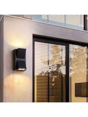 Dekoratif Modern LED Aplik 7 Watt Gün Işığı Çift Yönlü Cata Rodos Iç ve Dış Mekan Aplik