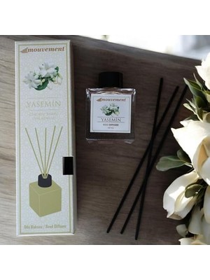 Yasemin 100 ml Çubuklu Oda Kokusu Evinize Doğal Ferahlık ve Zarafet Katın