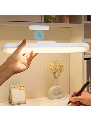 Mıknatıslı Kablosuz Mutfak Tezgah Altı ve Çalışma Masası Lambası - 3 Renk Ayarlı 30 cm Şarjlı LED Bar