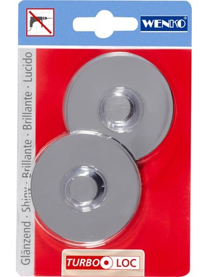 Turbo-Loc® Adaptörü Delmeden Sabitleme Için Krom