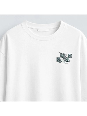 Noctilupus Official Noctilupus Jade Drake Oversize Unisex Baskılı T Shirt
