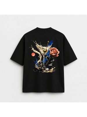 Noctilupus Official Noctilupus Roulette Bloom Oversize Unisex Baskılı T Shirt