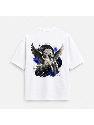 Noctilupus Official Noctilupus Moonflight Oversize Unisex Baskılı T Shirt