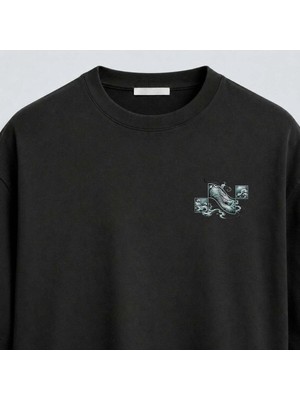 Noctilupus Official Noctilupus Jade Drake Oversize Unisex Baskılı T Shirt