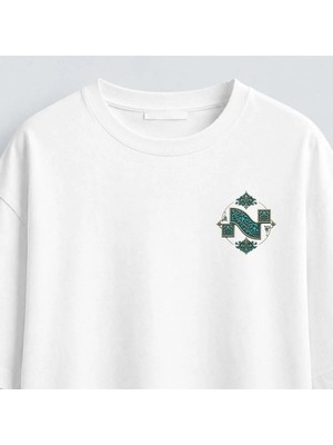 Noctilupus Official Noctilupus Turquoise Relic Oversize Unisex Baskılı T Shirt