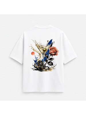 Noctilupus Official Noctilupus Roulette Bloom Oversize Unisex Baskılı T Shirt