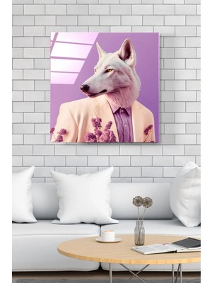 Missy Mind Dekoratif Pop Art Dekoratif Cam Tablo