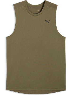 Puma Erkek Yeşil Puma M Pwrtraın Sleeveless Tee Yeşil Erkek T-Shirt & Polo
