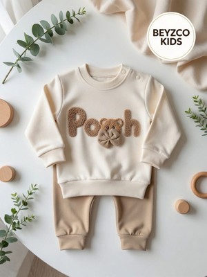 Beyzco Kids Erkek Bebek Poah Baskılı Alt Üst Takım