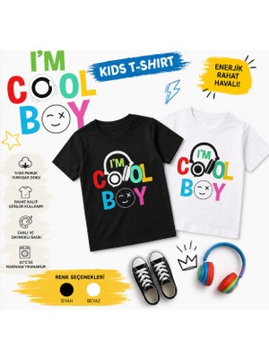 Tişört Kodu I'm Cool Boy Çocuk Tişörtü