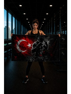 Beydeflex Sporcu Havlusu 2 Adet 75X150 Mikrofiber 350 gr Pamuklu Süper Emici Havlu