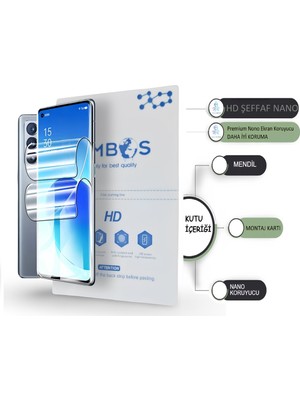 Vivo X200 Pro Max Nano Ekran Koruyucu Ultra Ince Esnek - Umbos Şeffaf Hd