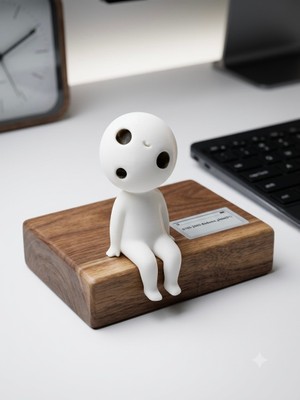 Seyuse Prenses Mononoke Kodama Figür 8 Cm, Hayao Miyazaki Ghibli Hediye Dekor Aksesuar ( 1 Adet)