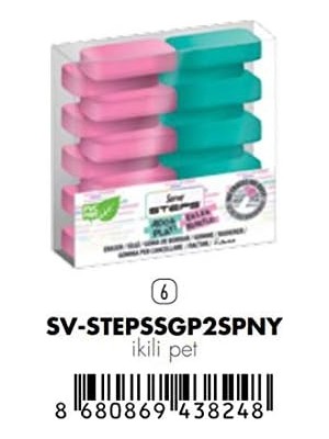 Steps Silgi Pastel Spmb-Nysl 2li Pet